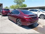 2017 Honda Accord Sedan Sport Burgundy vin: 1HGCR2F57HA025390