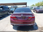 2017 Honda Accord Sedan Sport Burgundy vin: 1HGCR2F57HA025390