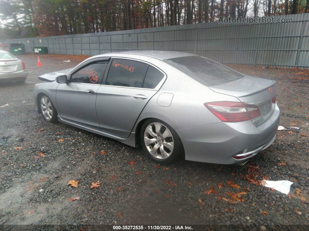 2017 Honda Accord Sedan Sport Silver vin: 1HGCR2F57HA070653