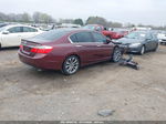 2014 Honda Accord Sport Бордовый vin: 1HGCR2F58EA030612