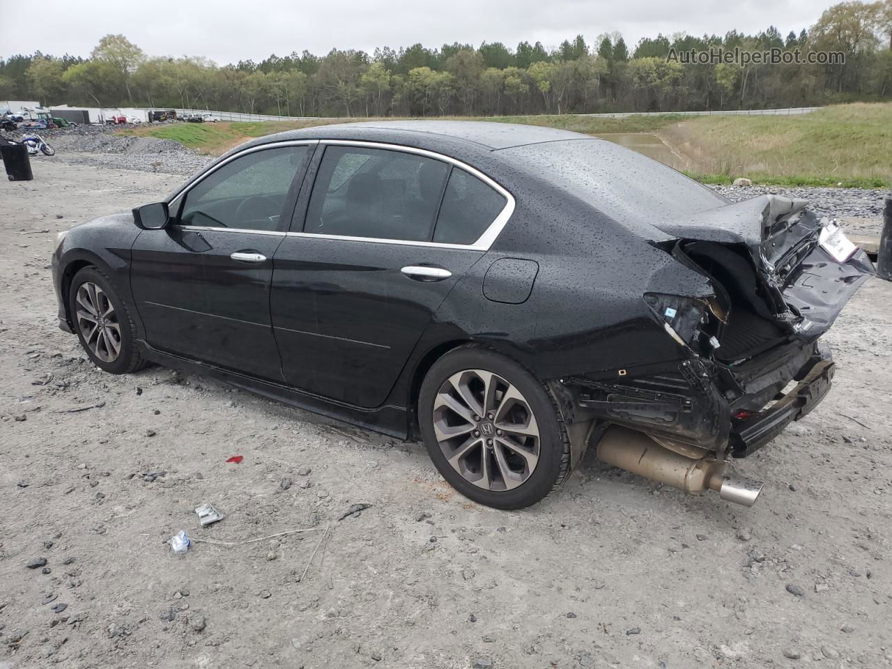 2014 Honda Accord Sport Black vin: 1HGCR2F58EA073931