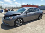 2014 Honda Accord Sport Gray vin: 1HGCR2F58EA100917