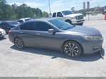 2014 Honda Accord Sport Gray vin: 1HGCR2F58EA136686