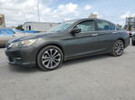 2014 Honda Accord Sport Серый vin: 1HGCR2F58EA193082