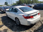 2014 Honda Accord Sport White vin: 1HGCR2F58EA208373