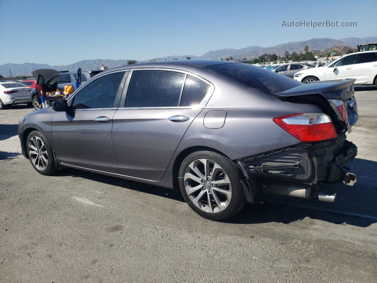 2014 Honda Accord Sport Charcoal vin: 1HGCR2F58EA216456