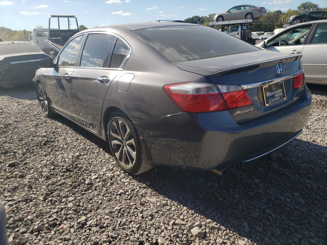 2014 Honda Accord Sport Charcoal vin: 1HGCR2F58EA299533