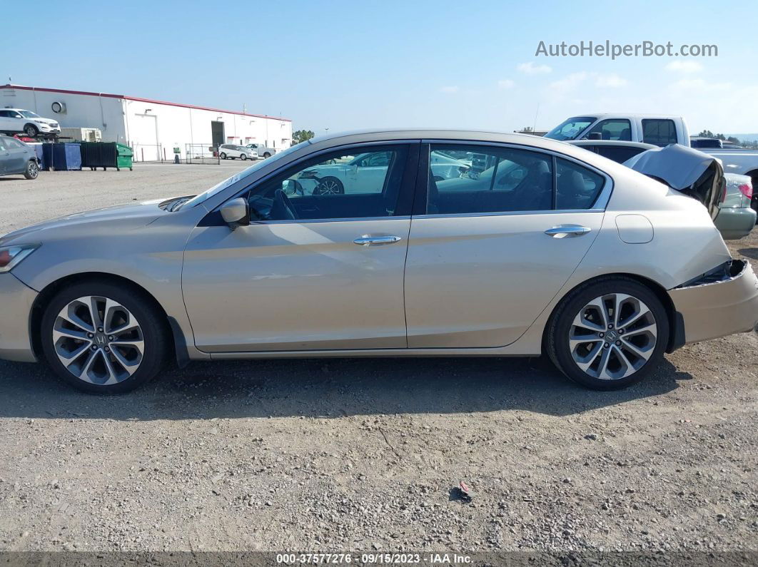 2015 Honda Accord Sedan Sport Gold vin: 1HGCR2F58FA028876