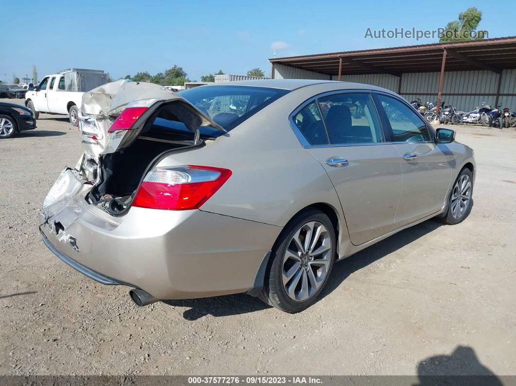 2015 Honda Accord Sedan Sport Gold vin: 1HGCR2F58FA028876