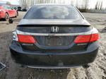 2015 Honda Accord Sport Черный vin: 1HGCR2F58FA199160