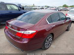 2015 Honda Accord Sedan Sport Темно-бордовый vin: 1HGCR2F58FA209394