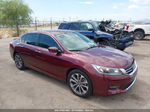 2015 Honda Accord Sedan Sport Темно-бордовый vin: 1HGCR2F58FA209394