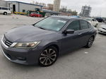 2015 Honda Accord Sport Gray vin: 1HGCR2F58FA271099