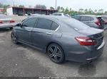 2016 Honda Accord Sport Gray vin: 1HGCR2F58GA033593