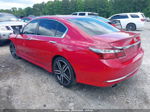 2016 Honda Accord Sport Red vin: 1HGCR2F58GA120409