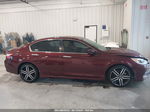 2016 Honda Accord Sport Бордовый vin: 1HGCR2F58GA212247