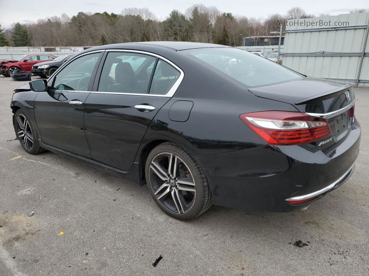 2016 Honda Accord Sport Black vin: 1HGCR2F58GA247581