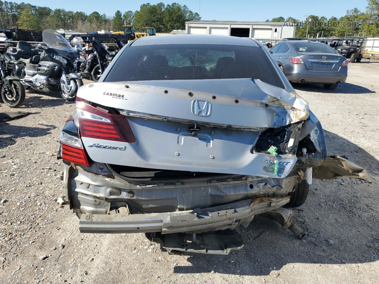 2017 Honda Accord Sport Silver vin: 1HGCR2F58HA017363