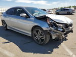 2017 Honda Accord Sport Silver vin: 1HGCR2F58HA101120