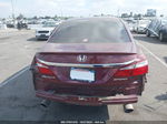 2017 Honda Accord Sedan Sport Burgundy vin: 1HGCR2F58HA221399