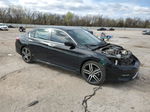 2017 Honda Accord Sport Черный vin: 1HGCR2F58HA230541