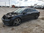 2017 Honda Accord Sport Черный vin: 1HGCR2F58HA230541