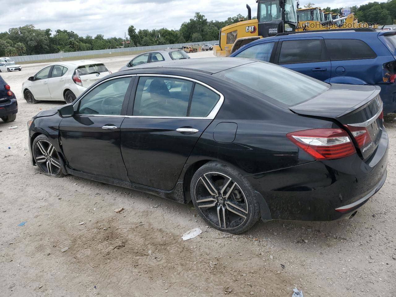 2017 Honda Accord Sport Black vin: 1HGCR2F58HA268299