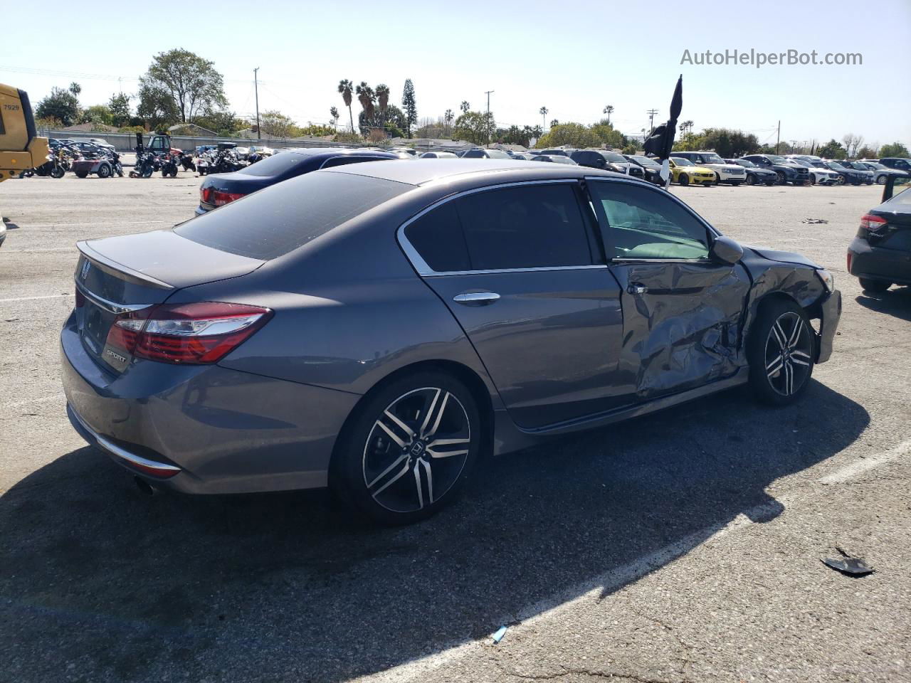 2017 Honda Accord Sport Charcoal vin: 1HGCR2F58HA268402