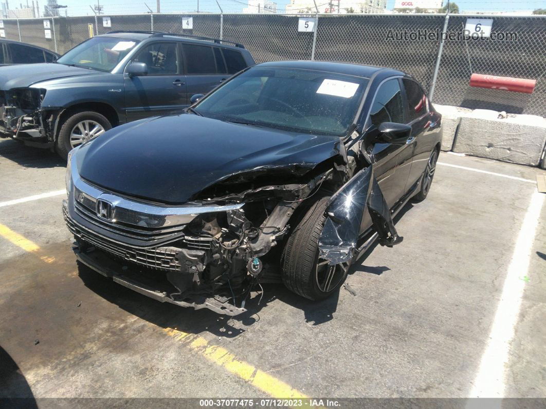 2017 Honda Accord Sedan Sport Black vin: 1HGCR2F58HA289234