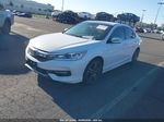 2017 Honda Accord Sport White vin: 1HGCR2F58HA290061