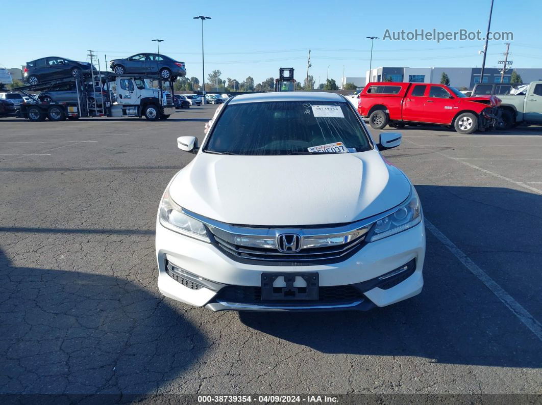 2017 Honda Accord Sport White vin: 1HGCR2F58HA290061