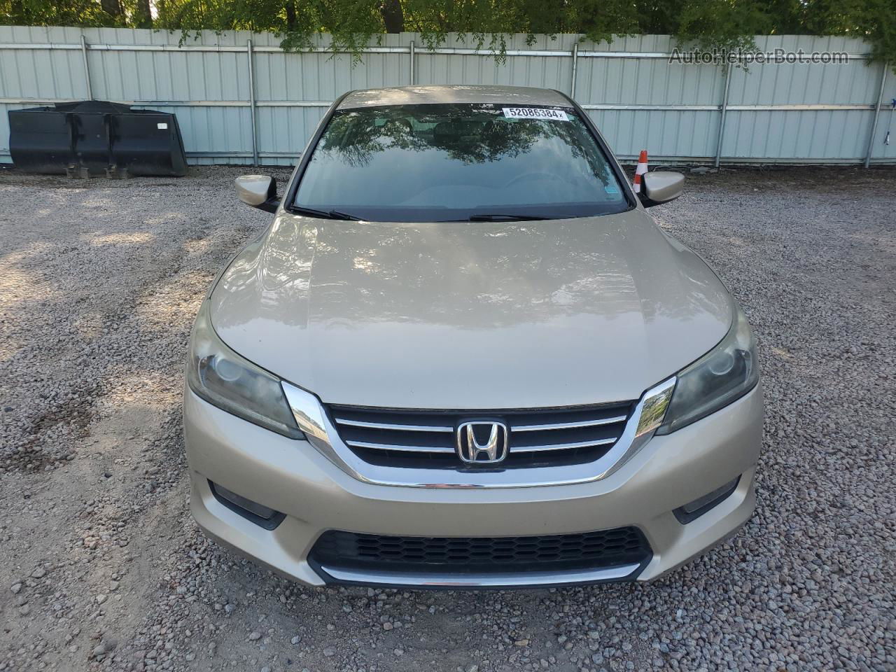 2014 Honda Accord Sport Tan vin: 1HGCR2F59EA108220