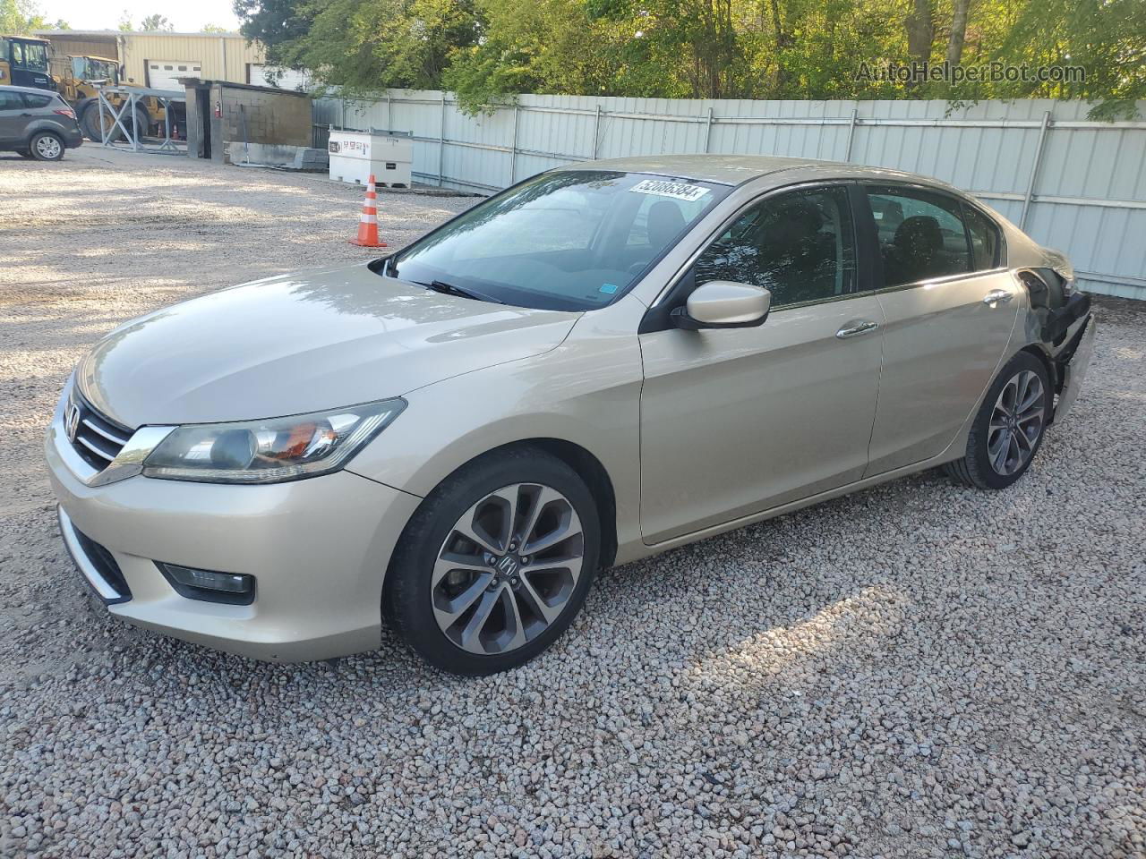 2014 Honda Accord Sport Tan vin: 1HGCR2F59EA108220