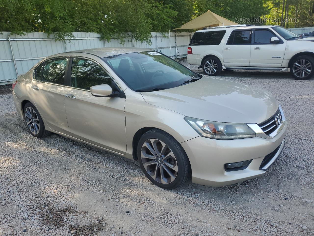 2014 Honda Accord Sport Tan vin: 1HGCR2F59EA108220