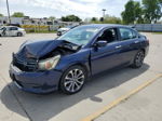 2014 Honda Accord Sport Blue vin: 1HGCR2F59EA146787