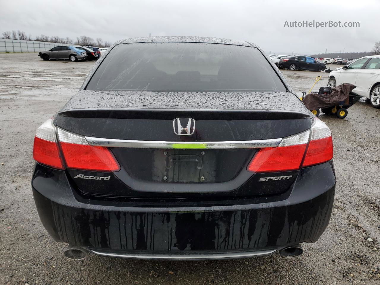 2014 Honda Accord Sport Black vin: 1HGCR2F59EA177005