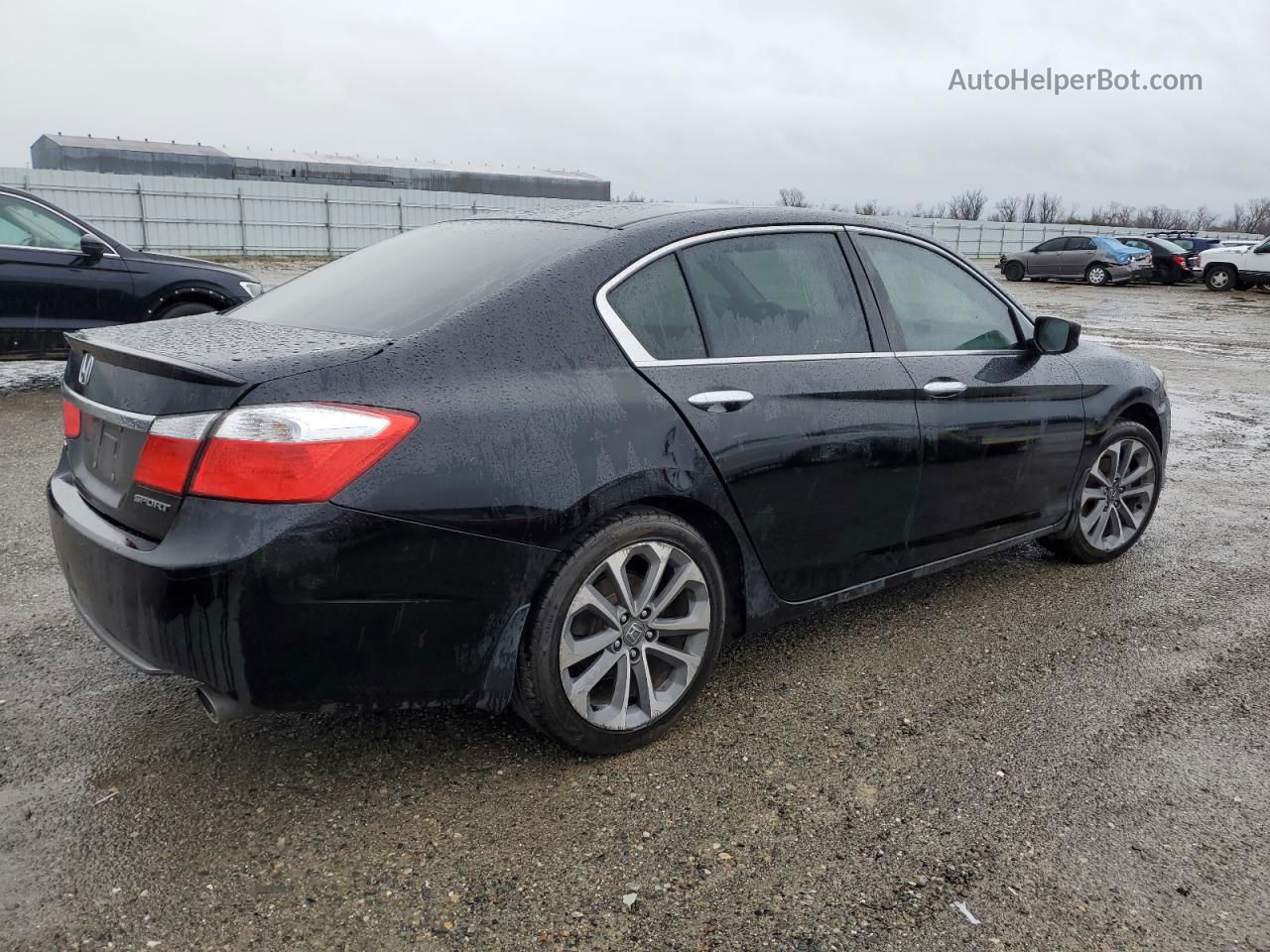 2014 Honda Accord Sport Black vin: 1HGCR2F59EA177005