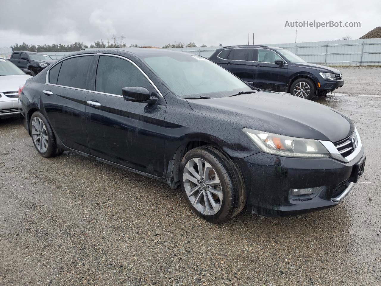 2014 Honda Accord Sport Black vin: 1HGCR2F59EA177005