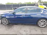 2015 Honda Accord Sport Blue vin: 1HGCR2F59FA124869