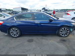 2015 Honda Accord Sport Синий vin: 1HGCR2F59FA124869