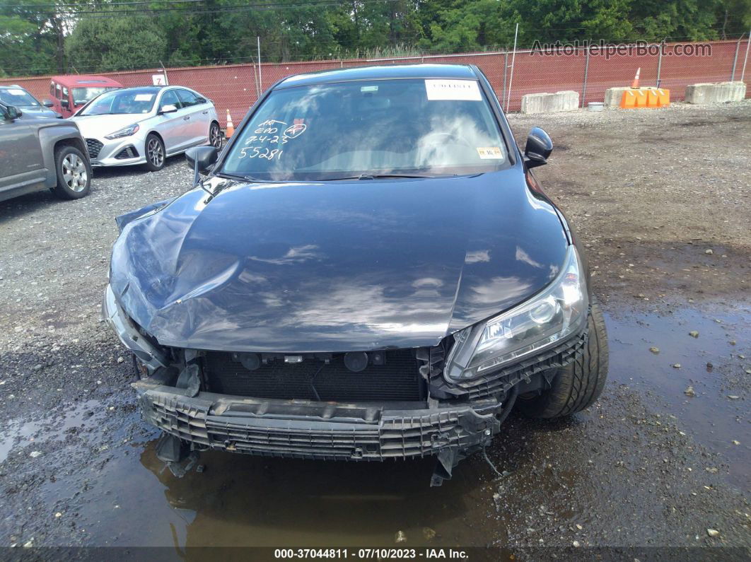 2015 Honda Accord Sedan Sport Black vin: 1HGCR2F59FA155281