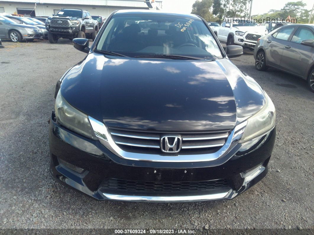 2015 Honda Accord Sport Black vin: 1HGCR2F59FA182786