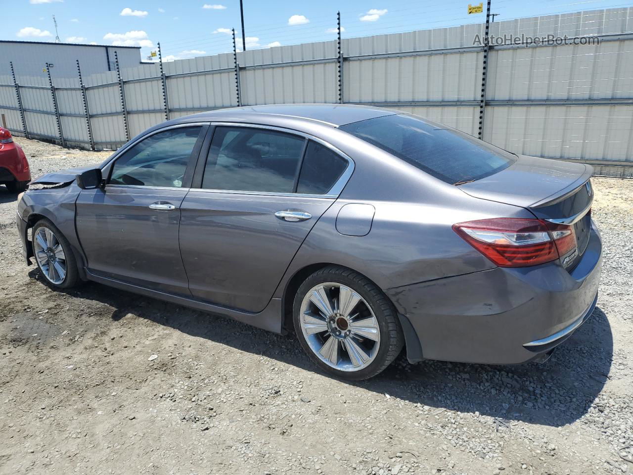 2016 Honda Accord Sport Gray vin: 1HGCR2F59GA164788