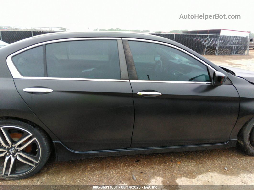 2017 Honda Accord Sedan Sport Black vin: 1HGCR2F59HA083744