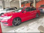 2017 Honda Accord Sport Красный vin: 1HGCR2F59HA095733