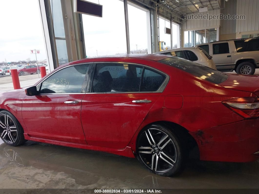 2017 Honda Accord Sport Red vin: 1HGCR2F59HA095733