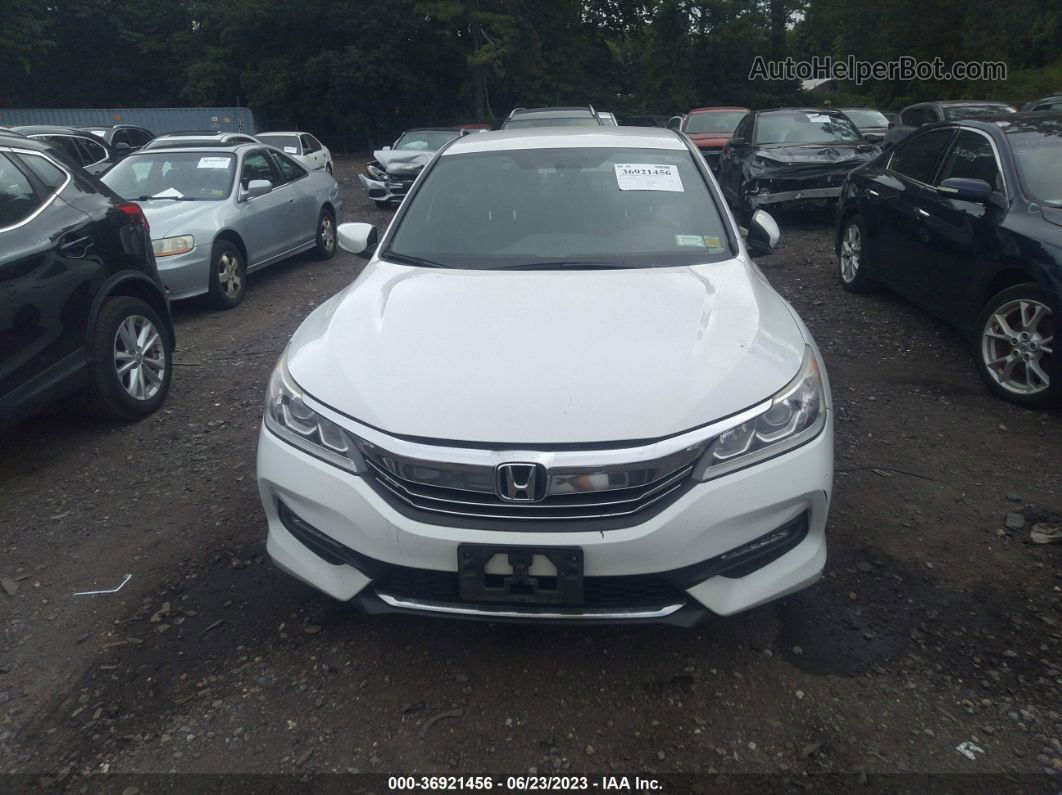 2017 Honda Accord Sport White vin: 1HGCR2F59HA126205