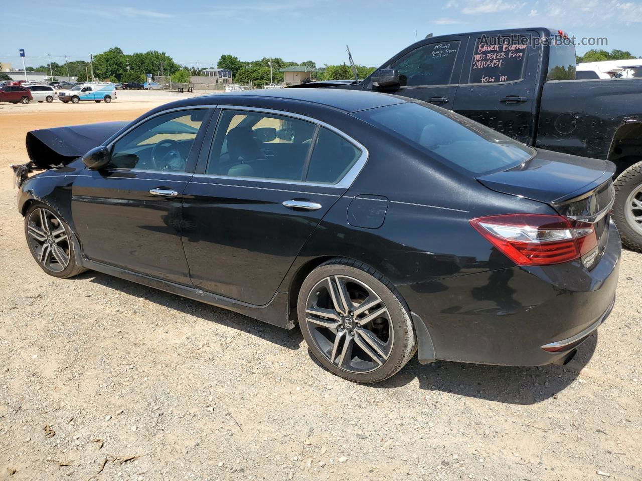 2017 Honda Accord Sport Black vin: 1HGCR2F59HA165635