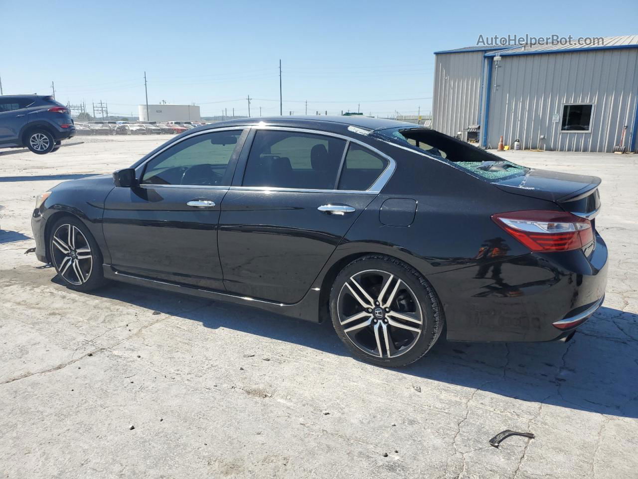 2017 Honda Accord Sport Black vin: 1HGCR2F59HA209343