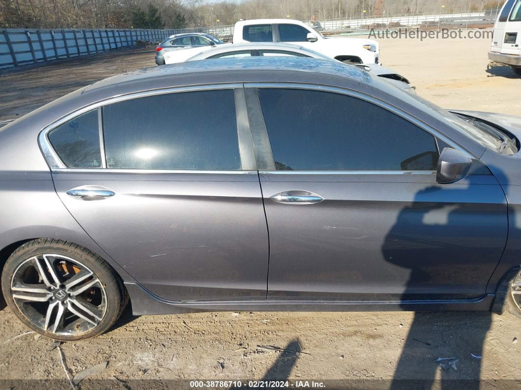 2017 Honda Accord Sport Gray vin: 1HGCR2F59HA271535